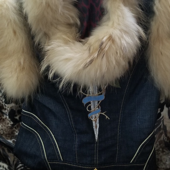 Couture Denim vest - Picture 6 of 6